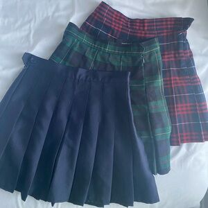 American Apparel Pleated Tennis Skirts